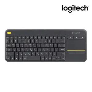 (국내정품) 로지텍코리아 K400 Plus 터치패드 텐키리스 무선 미니 키보드