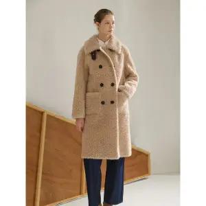 [리오벨]25FW 호주산 양모100% 더블 버튼 롱코트