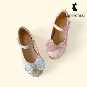 [트래드후스](센텀시티점)[LAPINCHOU] 라팡슈 엘레나 비즈 버터플라이 LED 메리제인 2 COLORS