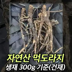 갈채 100% 자연산 먹 도라지 생재 300g기준 (건재) 강원도 영월 청정 고산지 한방약초 [폐암, 호흡기, 기침, 감기, 혈압]