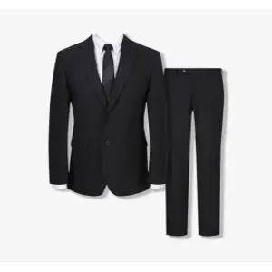 실크 크리스피노 플란넬라 싱글 수트 세트 와인멜란지 (FHJAX2534FHPAX2434)