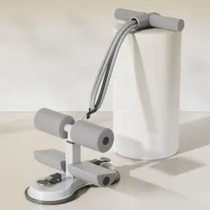 윗몸일으키기 기구 흡착식 고정 복근운동 근력밴드 싯업바