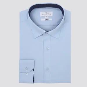 [카운테스마라](센텀시티점)구김없는 슬림핏 스판 스냅카라 긴팔셔츠 CDHY3B5351B0