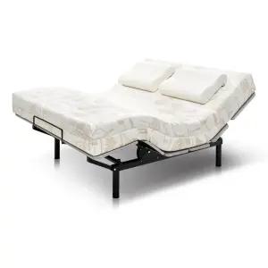 [11pay10만+렌탈료할인] 라클라우드 EZ모션 전동침대 SS + 천연 라텍스 매트리스 SS20cm / 침대렌탈 무상AS 5년(약정 60개월)