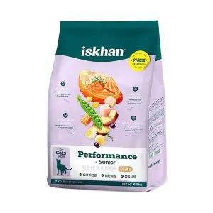 이즈칸 캣 퍼포먼스 시니어 2.5kg 면역강화 헤어볼 알러지예방