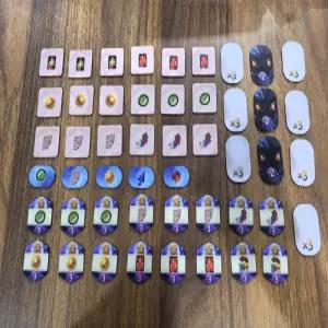 보드게임 아르낙의 잊혀진 유적 아크릴 토큰 구성물 업그레이드