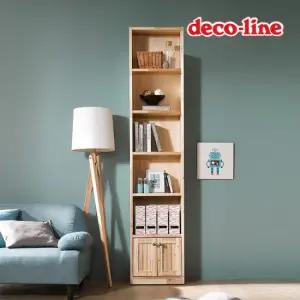 코넬 에코 24T 도어 원목 책장 6단 50cm DDR039C (착불)