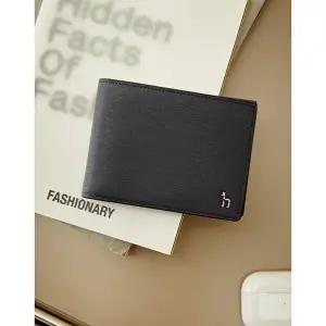 [헤지스 악세사리]헤지스 액세서리 남성 [스테디셀러]네이비 단색 소가죽 반지갑  (WUWA4F371N3)