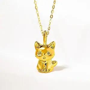 [골드앤]골드앤 순금 24K 샤이닝캣 목걸이