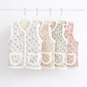 김장조끼 할머니조끼 엄마조끼 겨울 경량 꽃무늬 촌캉스 누빔 양털 뽀글이 할매 옷 로지