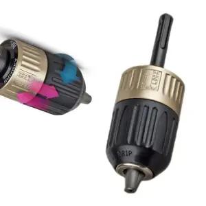 3MM 345COSTEP 5MM 작업가능 천공 롱 스텝드릴 면취작 락시스템 SDS PLUS형 SOD 127S 드릴척