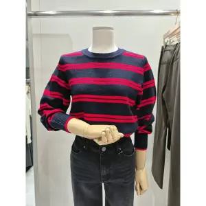 갤러리아 [SISTINA] 컬러 스트라이프 니트