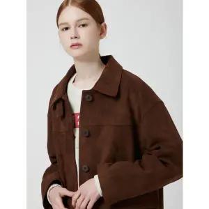 [CC콜렉트](타임스퀘어점패션관)C253PSF153 스탠카라 인조 스웨이드 자켓