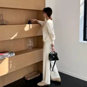 [메이블루]메이드 니트+팬츠 SET