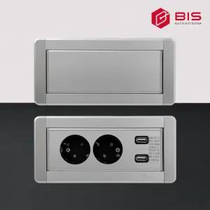비아이에스 BIS BID-202M 회전식 빌트인 USB 콘센트