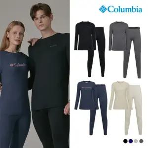 [한정수량][컬럼비아] 남녀 소프트 웜웨어 티셔츠/하의 4컬러 택1