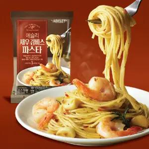 애슐리 LEY 애슐리 새우 감바스 파스타 냉동 1인분 홈파티 1인식 혼밥 간편요리 294930