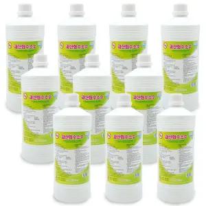 삼현제약 과산화수소수 1L X 10개 살균 상처소독 소독제 세척 드레싱 가정 비상약품