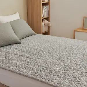 [애끌리아] 헤링본 MC 극세사 항균 밴딩 패드(라지킹)