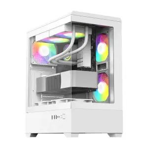 :데이븐 DAVEN 아쿠아 마린보이 컴퓨터 PC 케이스 (화이트)