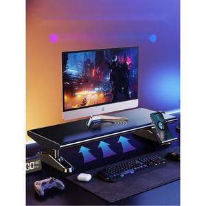 자유로운 조절 높이조절모니터받침대 USB 컴퓨터받침대