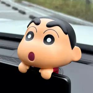 벨르아망 짱구는못말려 테슬라 네비게이션 모니터 차량용 방향제 새차 선물 짱구 블랙체리