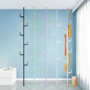 천장형 1단 폴 행거 스탠드옷걸이 5컬러