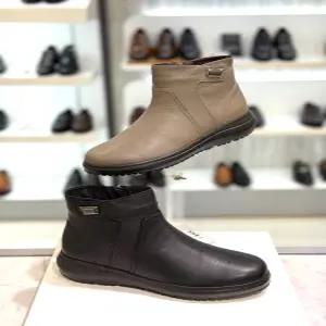 [닥스] 여성 DAKS 여성 2cm 통굽 스타일 털안감 경량 논슬립 앵클 부츠  dib505