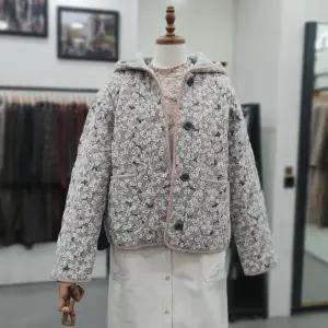 [써스데이아일랜드]패턴 퀼팅 점퍼 T246AjP535W