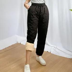 여성 방한 패딩 기모 조거 밴딩 작업복 등산복 방한복 보온바지 편안한바지 활동복 바지 pali