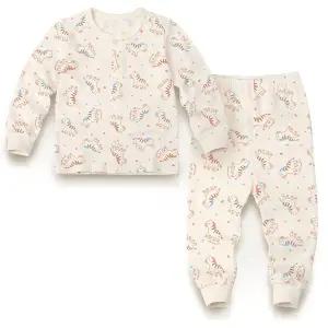 오가닉 신생아 사계절 유아내의 아기말