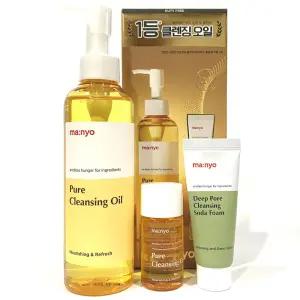 마녀공장 퓨어 클렌징 오일 세트 200ml + 25ml + 소다폼 20ml