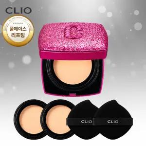 클리오 올 뉴 마그넷 팩트 별빛에디션 핑크 본품1개 + 리필2개