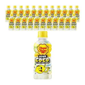 [소비기한 임박] 츄파춥스 사우어코코 레몬 240ml, 24개