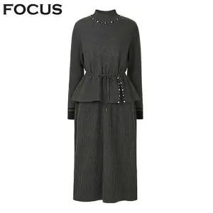 [포커스] 진주포인트스트링니트원피스_VFI5W1OP3301