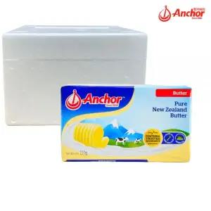 앵커 무염 버터 227g x 20개 무가염 베이킹 재료 [아이스박스 포장]