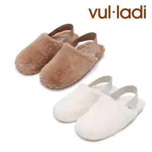[트래드후스](본점)[VULLADI] 불라디 우먼 퍼지 뮬 슬리퍼 7221 2 color