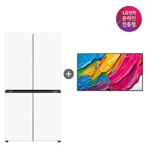 LG 디오스 오브제컬렉션 매직스페이스 냉장고 + LG QNED AI TV (T875MHH111 + 75QNED75AEA)
