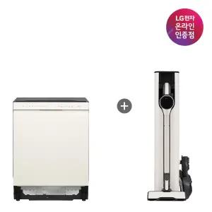 LG 디오스 오브제컬렉션 식기세척기 + LG 코드제로 A9S (DUE5BGL1E + AX948BWE)