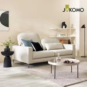 [롯데백화점]자코모 피렌체 하이 2인 기능성 럭스 통가죽 천연면피 소가죽 소파