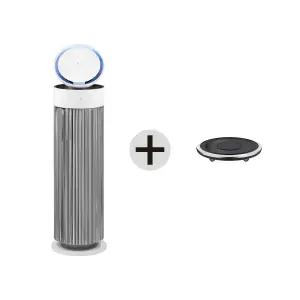 (IN) LG전자 오브제컬렉션 퓨리케어 에어로부스터 AS155GWDLM 공기청정기 에센스 화이트 무빙휠포함