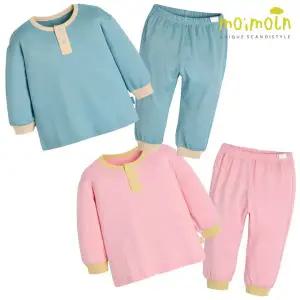 [보리보리/모이몰른]유아 소프트웜 상하복 세트 M244NNN55P