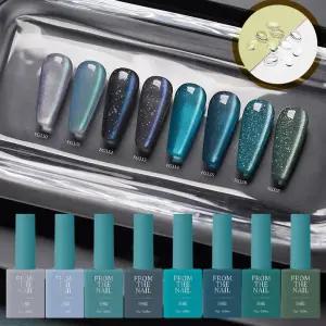 프롬더네일 틸그린 자석젤 글리터젤 컬러젤세트
