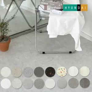 룸스토어 LX하우시스 비접착 600각 감성타일 테라조 쉬운 셀프 데코타일 1박스 3mm