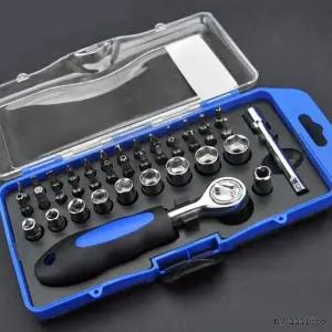 JINFENG TOOLS 드라이버 소켓 미니복스세트 38p 일자드라이 멀티드라이