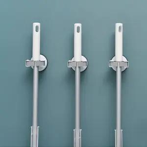 청소도구 흡착식 대걸레 밀대 봉 걸이 거치대