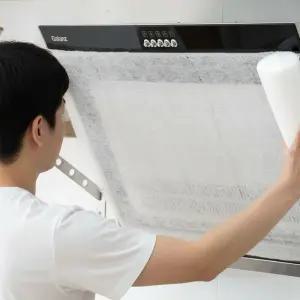 주방후드망 필터 46x10m 잘라쓰는 대용량 가스렌지 후드커버 부직포 난연 통기성 간편청소대용
