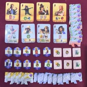 보드게임 아르낙의 잊혀진 유적 빅박스 아크릴 토큰 악세사리 업그레이드