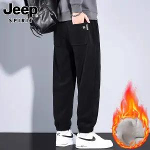 JEEP SPIRIT 남남자 겨울 기모 코듀로이 팬츠 와이드 밴딩 골덴 바지