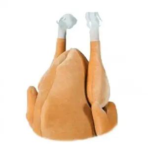 웃긴선물 치킨모자 치킨 졸업사진 백숙인형 병맛 컨셉 치킨 치느님 치맥 생일 선물